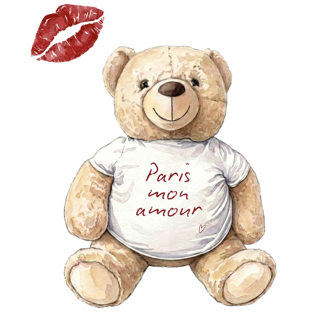 L’ours Paris Mon Amour, mascotte du restaurant